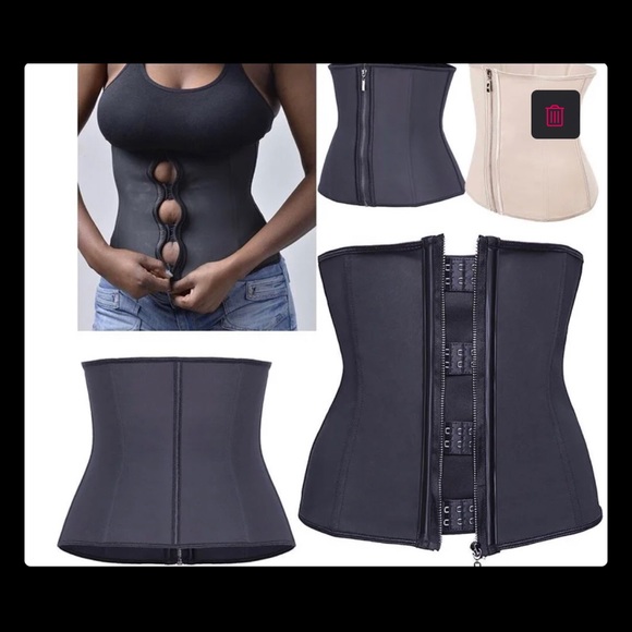 Waist trainer with zipper - Picture 4 of 12
